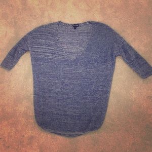 Express oversized blue sweater!